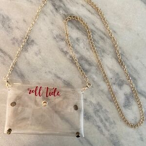 Desden Clear Roll Tide Crossbody Game Day Purse